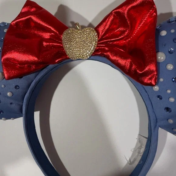 2022 Disney Parks D23 Expo Snow White Baublebar Minnie Ears Headband - Picture 2 of 5